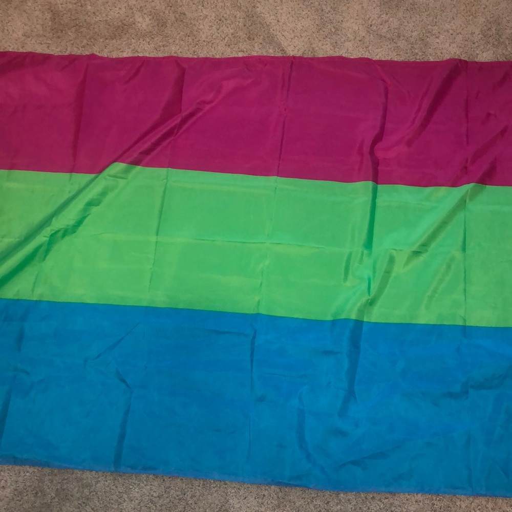 Polysexual pride flag